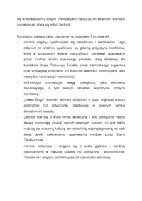 Koncepcje cywilizacyjne Samuela Huntingtona - wykład