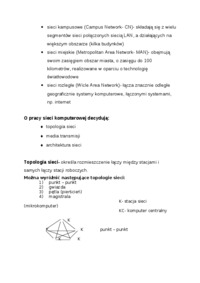 Wykład - Sieci komputerowe