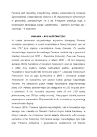 Wykład - interwencja amerykańska w Panamie
