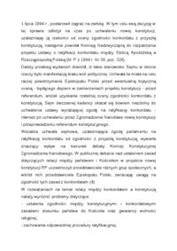 Wykład - konkordat a konstytucja