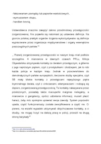 Wykład - mafia pruszkowska i wołomińska