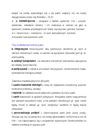 Wykład - Partie polityczne