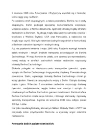 Wykład - Reforma walutowa w czerwcu 1948 roku