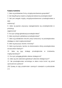 Wykład - Pytania Kontrolne