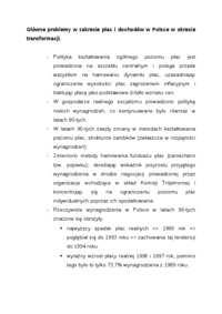 Wykład - polityka płacowo-dochodowa