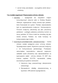 Wykład - Stan zdrowia ludności w Polsce