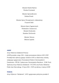 Wykład - Akcja Wyborcza Solidarność Prawicy