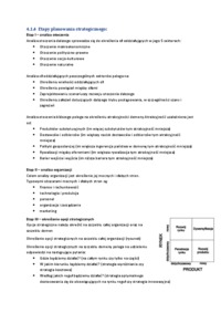 Planowanie jako funkcja zarządzania - omówienie