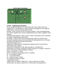 materiały magnetyczne - omówienie - Pomiar pętli histerezy