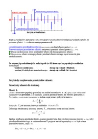 estymacja podziałowa - omówienie