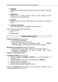 Przetwarzanie rozproszone - omówienie