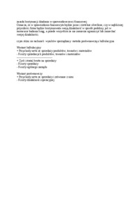 sprawozdanie finansowe - omówienie - Koncepcje kapitału