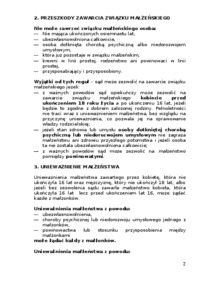 Prawo rodzinne i opiekuńcze - omówienie