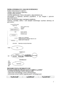 Analiza wymagań informacyjnych - omówienie