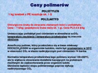 Podstawy chemii polimerów i biopolimerów- prezentacja