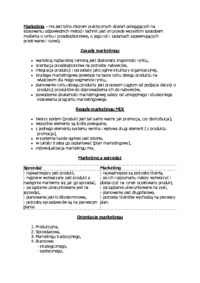Funkcje i istota rynku-opracowanie