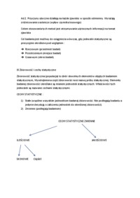 Zadania ze statystyki-opracowanie