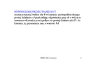 Mechanika - wyklad 3