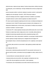 Czym jest zarządzanie przez cele-opracowanie