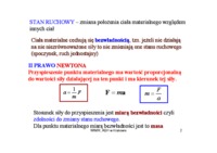 Mechanika - wyklad 10