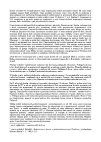 Badania nad działką mieszczańską-opracowanie