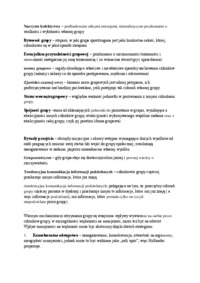 Grupa społeczna-opracowanie - STRUKTURA I FUNKCJONOWANIE GRUPY 