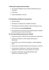 Rozwój i typy teorii komunikowania masowego-opracowanie