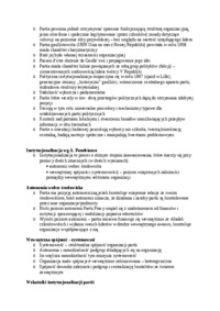 Instytucjonalizacja partii politycznych-opracowanie