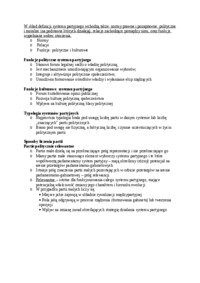 Teoria systemów partyjnych-opracowanie
