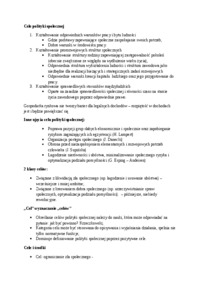 polityka-spoleczna-i-jej-cele-opracowanie