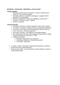 Schematy retoryczne-opracowanie - Kontrretoryki 