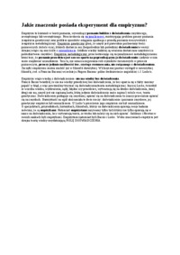 Wykład - znaczenie eksperymentu dla empiryzmu