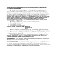 Wykład - główne założenia metafizyki Augustyna