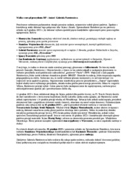 Wykład - Walka o urząd prezydenta RP