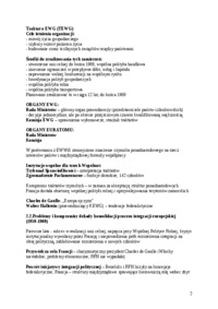 Wykład - Od wspólnot do Unii Europejskiej