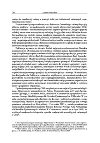 Wykład - Narody Zjednoczone wobec wyzwań i zagrożeń XXI wieku