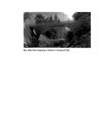 Most Sagastag w Schiers w Szwajcarii - wykład