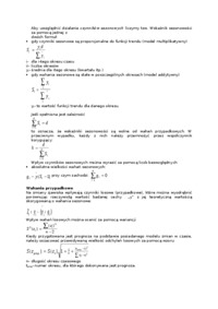Statystyka-trend liniowy