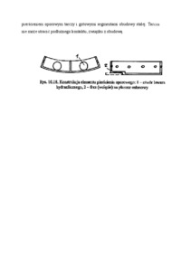 Pierścień oporowy.  Płaszcz osłonowy